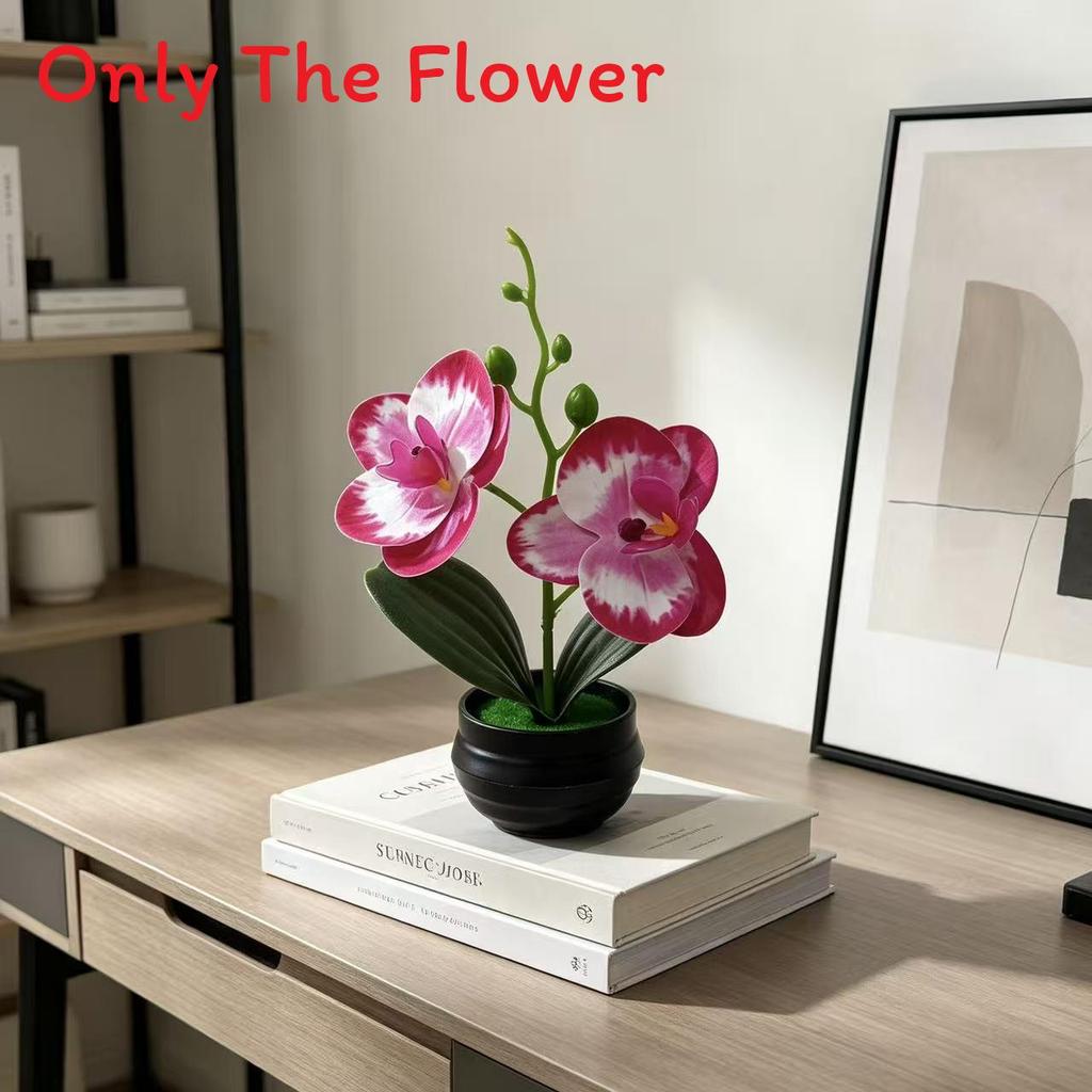 

Butterfly Orchid Artificial Plant With Plastic Soft Gel For Home Decor And Photography Props Style1