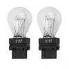 2 Pack 3157 12V 21/5W Clear Shell Tail Signal Brake Light Bulbs Replacement