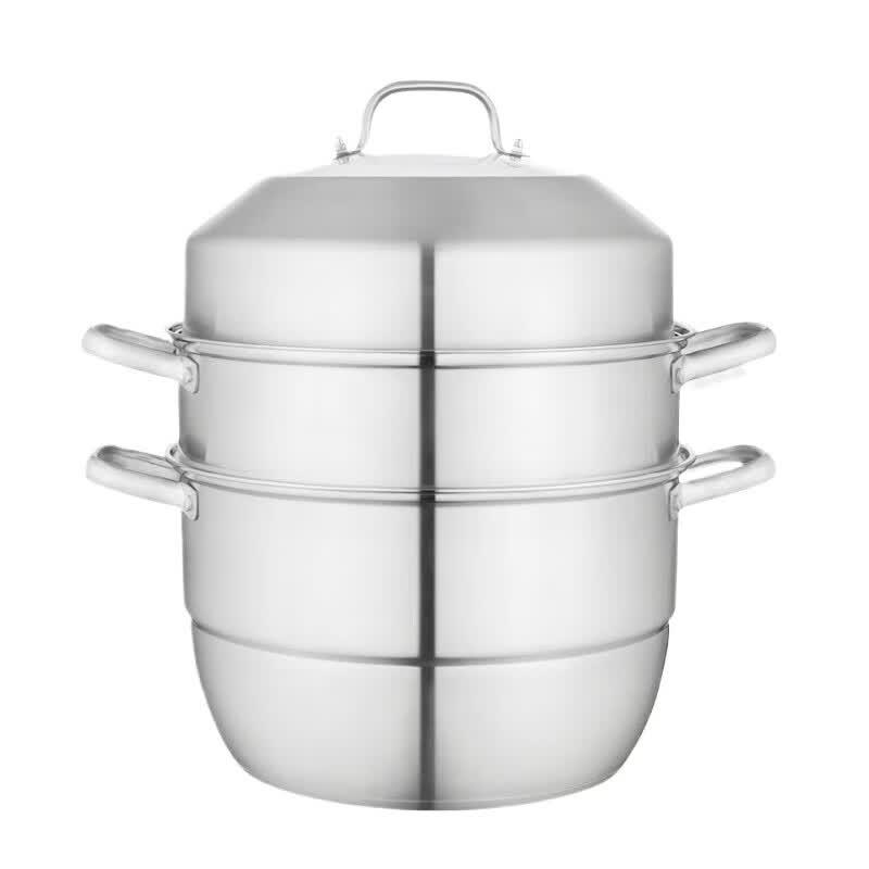 Debo Stainless Steel Steamer Pot with High Arch Lid
