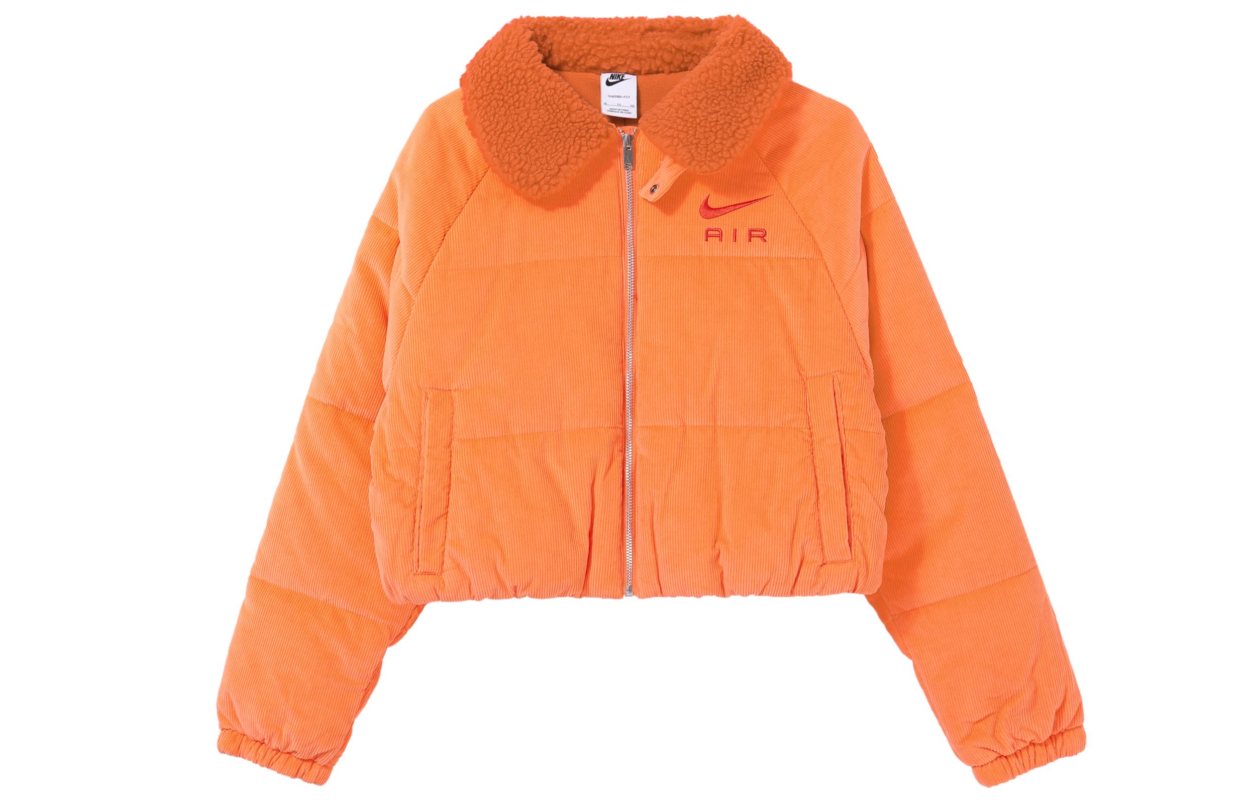 Nike Jackets Women s Orange Lapel Moderate Other DQ6931-871