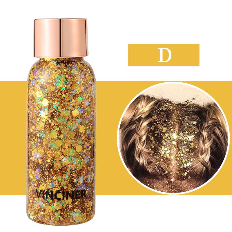 Mermaid Glitter Gel: Iridescent Face & Body Makeup