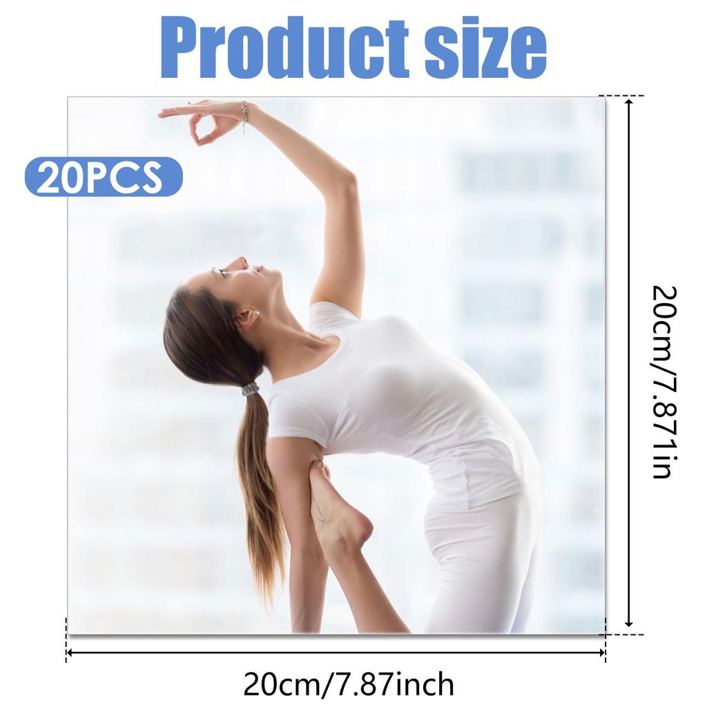 Flexible wall mirror DIY self-adhesive ultra-thin square home decoration mirror Multi purpose creative DIY tile mirror