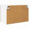 Wall Mounted Cabinet Set (2 Pcs) Artisan Oak & White 60 X 31 X 40 Cm