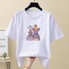 16x19Cm Mom Girl Iron On Patch Print On T-Shirt Dresses Stickers Diy Washable Garment Accessory Heat Transfer Sticker On Clothes