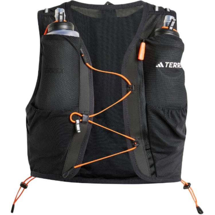 

Adidas Terre Mountaineering Bag Outdoor Bag Recycled Material 5L Black & White & Orange Unisex Adidas IW3651 S