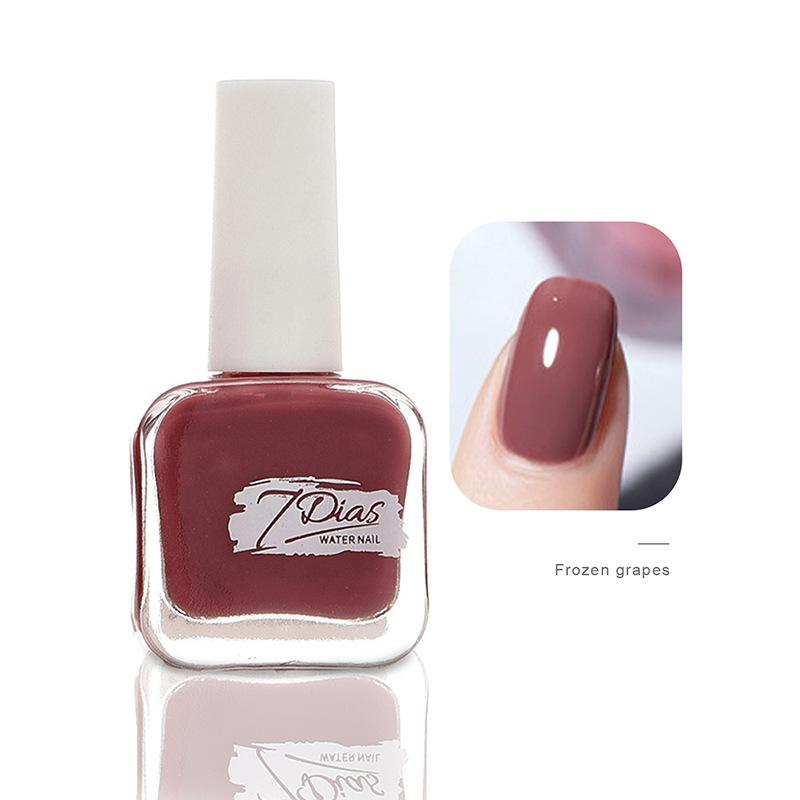 Nail Polish Nail Store No Bake Quick Dry Lasting Non-tearable Autumn and Winter Water-based Non-peelable Transparent Nude Nail Polish