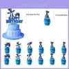 Decorações Surpresa de Festa Poppy Playtime Para Festa de Aniversário de Crianças Balões Duráveis Fofos Toppers de Cupcake e Faixa Reutilizável Incluídos!