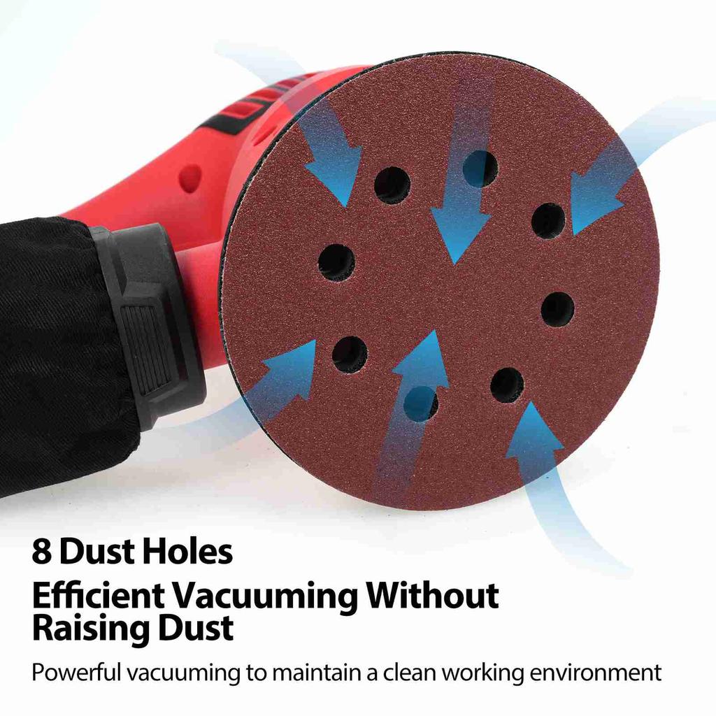 Electric Sanding Machine Low Vibration 5000-12000RPM 6 Speed Sander Machine and Beginners