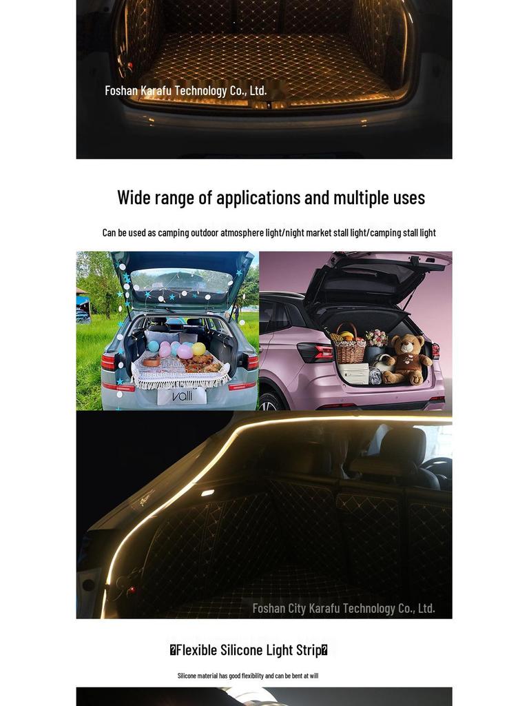 Suitable Trunk and Camping Light for 2021-2023 Tesla Model 3/Y