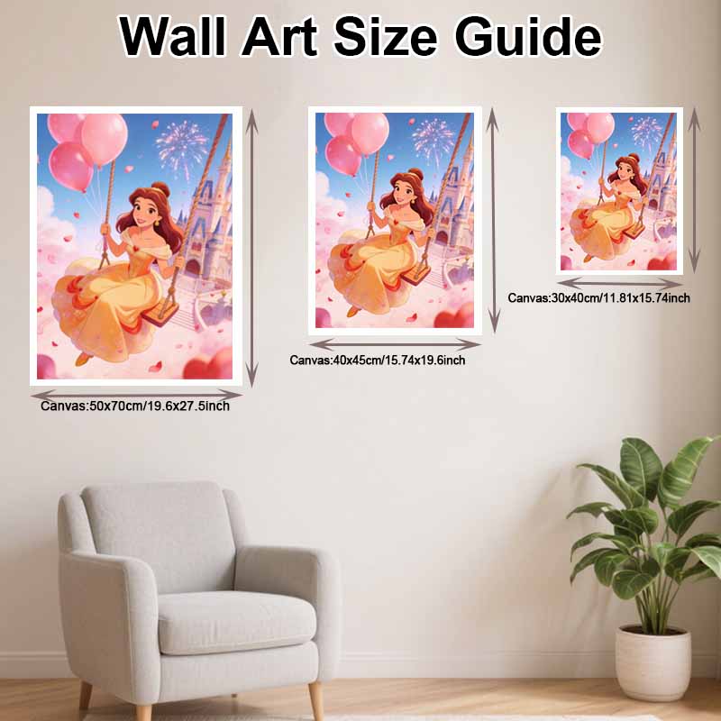 Disney Diamond Painting Kit Classic Enchanted Castle Home Decor Craft Perfect Gift Idea Diamond Art