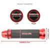 1 Pair Motorcycle Grips Hand Rubber Anti-Slip Cycling Scooter Handlebar Grips Modified 22-24Mm Universal Rubber Handle Bar Grips