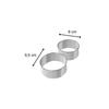 Lot de 2 emporte-pièces ronds pour beignet zenker emporte-pièces