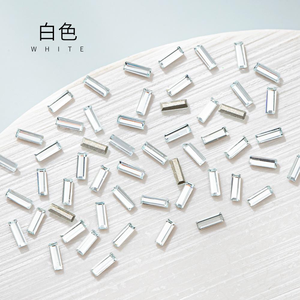 K9 Nail Art Flat Bottom Drill Chamfered Small Long Nail Drill Zircon Nail Art Drill Explosive Flash French Mini Drill