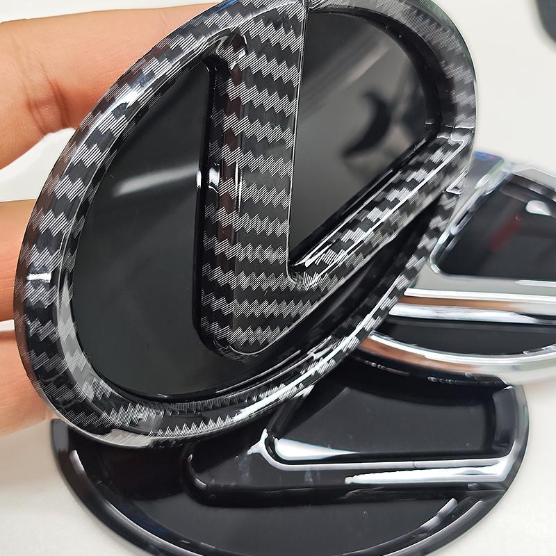 ABS Car Front Hood Grille Emblem 3D Stickers Trunk Rear Badge for Lexus IS250 IS200 CT200h GS300 LS430 RX450h LX570 IS300 ES300h
