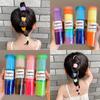 2023 Girls' Black High Ponytail Hair Tie - Rubber Band Headdress Accessory