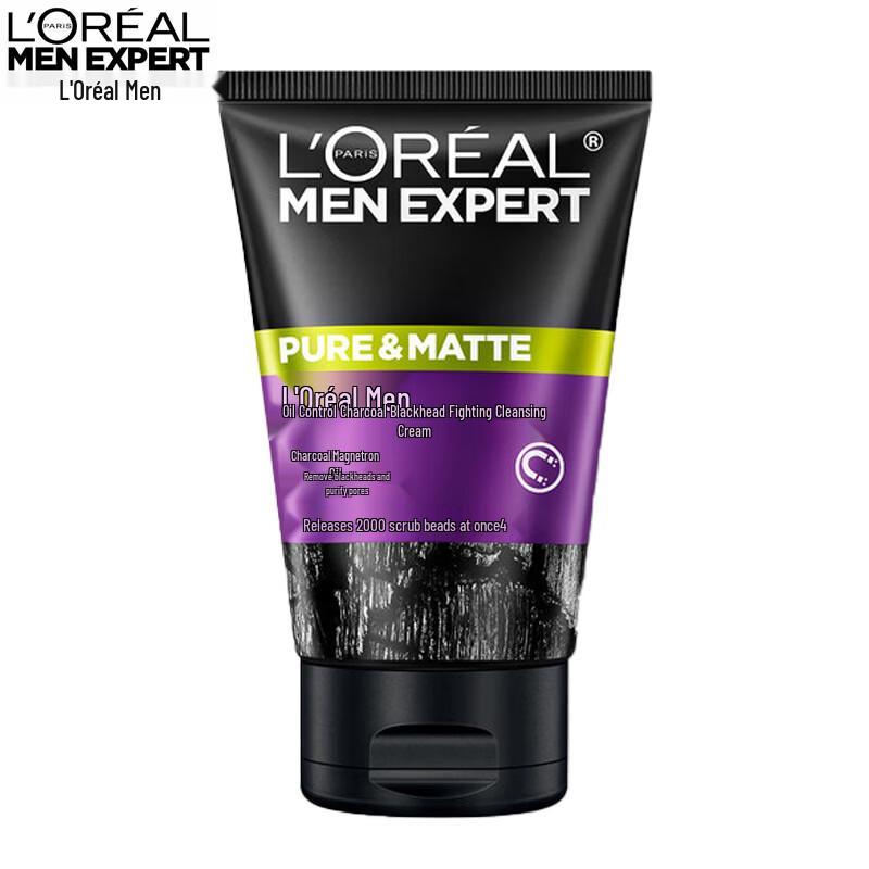 L Oreal Men Expert Charcoal Facial Cleanser