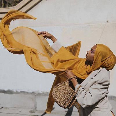 Breathable Modal Wide-Brim Shawl & Scarf