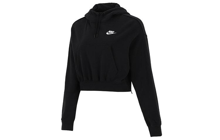 

Nike Sweatshirts Women s Black Hooded Moderate Regular DD5382-010 M
