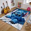 1pc S-Stitch Design Printed Area Rug Carpet for Bedroom Living Room Home Decor Rugs Mat Non Slip Mat Rug for Bedside