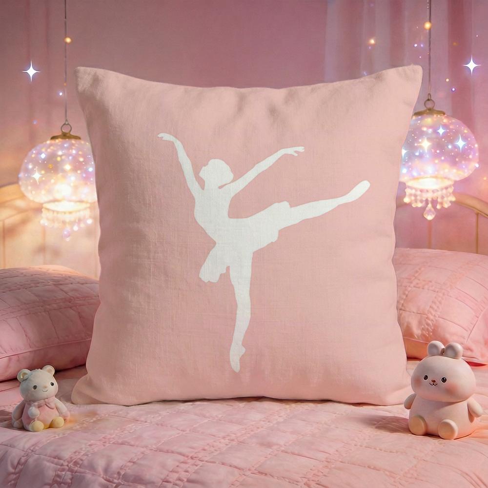 Rhythm Dance Steps Cushion Cover Premium Comfort Reversible Pillow Cove Two In One Design for Any Room Car Interior