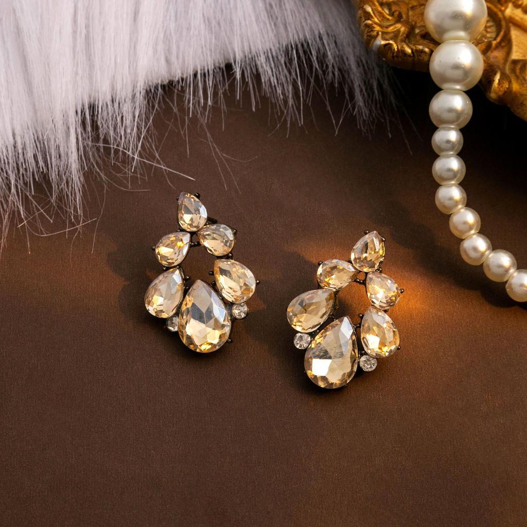 Bohemian Owl Bronze Filigree Earrings with Turquoise Tassels