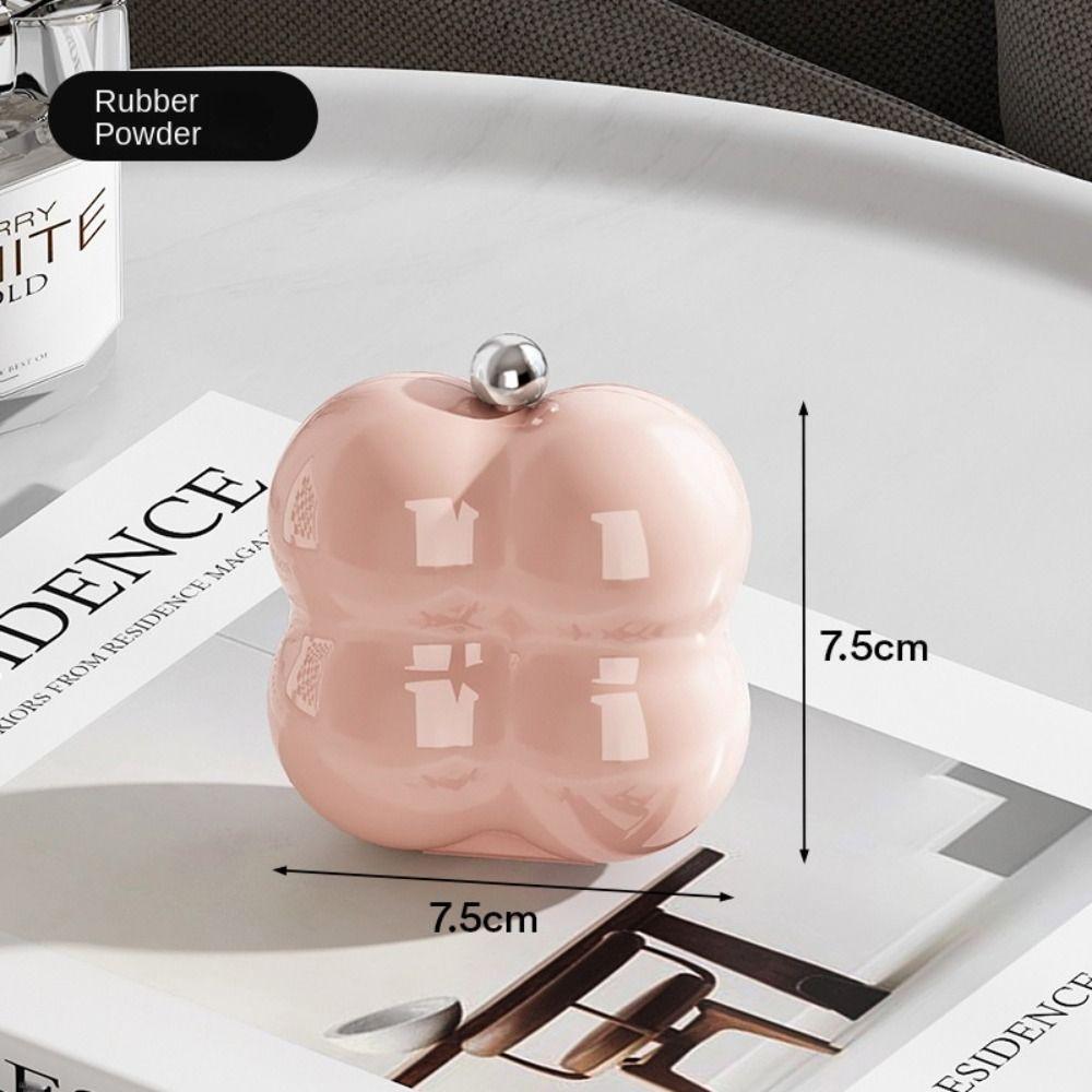 Mini Pill Boxes Portable Small Storage Container Marshmallow Shape Jewelry Storage Box  Travel