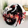 1pc Dragon Themed Pattern Design Pattern Beautiful Looking Automatic Folding Umbrella, 3 Folding, 8 Iron Frame Design, Durable and Suitable for T