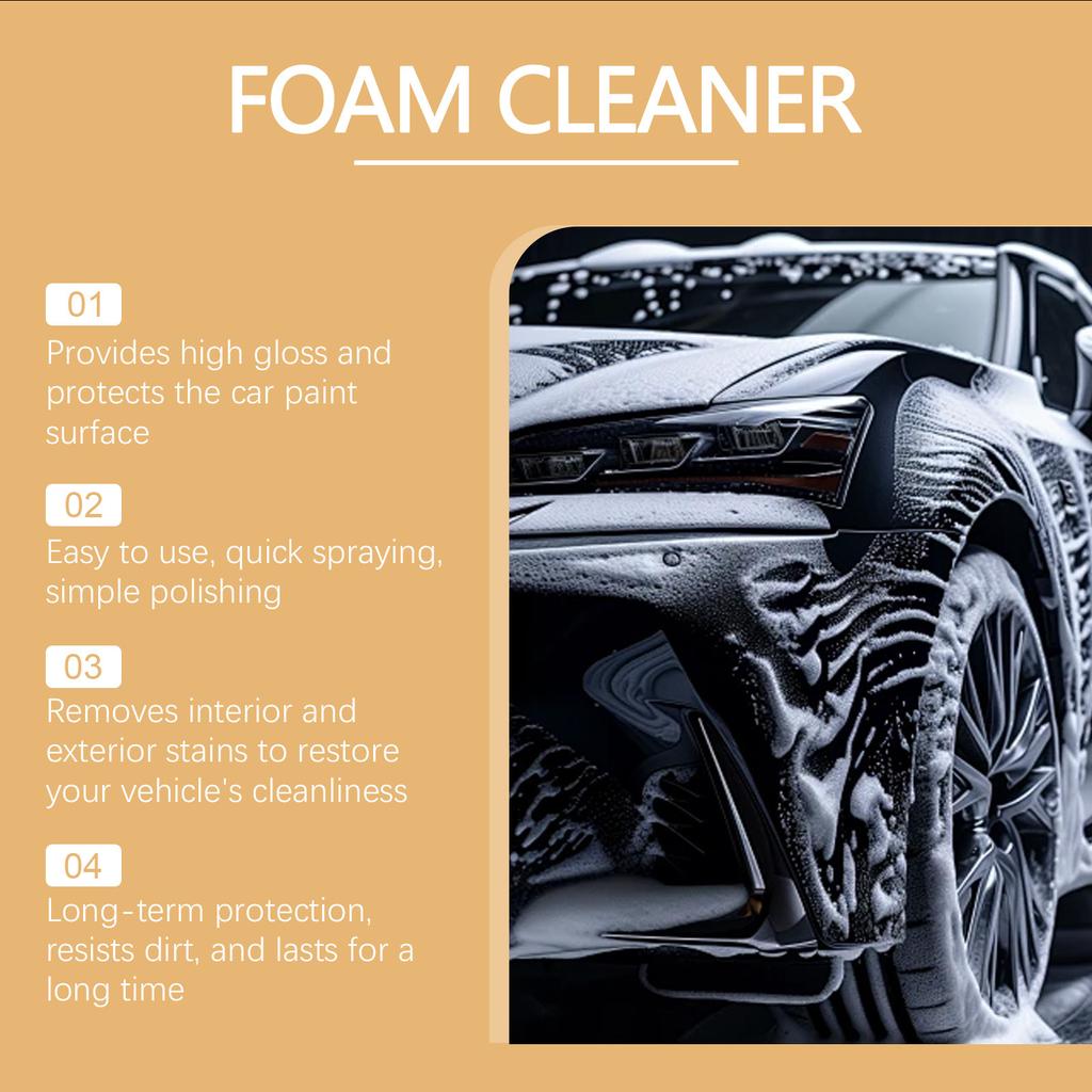 Rayhong Car Multi-Purpose Foam Cleaner Household Multi-Purpose Stain Remover Car Interior Cleaning Care