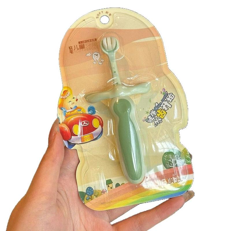 

SaJie Little Flying Man Kids Orthodontic Toothbrush 4-Pack