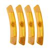 Clip Bicycle Reflectors Front Rear Plastic Reflective