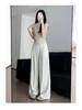 2025 Women's High-Waist Ice Silk Polka Dot Wide-Leg Pants by Yamamoto