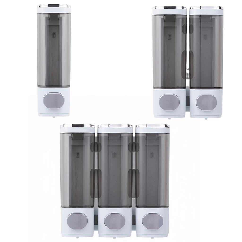 Wandmontierter Seifenspender, 300 ml, Badezimmer-Seifenspender, Pumpflasche für Duschgel, Shampoo, Home Hotel, Badezimmer, Seifenkiste