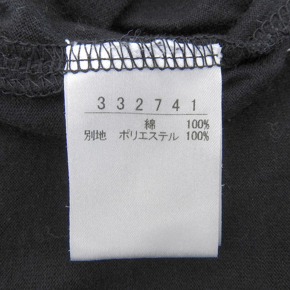 OLLEBOREBLA Cotton Comic Pattern Long Sleeve T-Shirt Top for Women, Black tops ― blackUsed