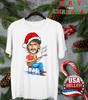 Frank Zappa Happy Christmas White  Cotton Unisex S-5XL Unisex T-Shirt