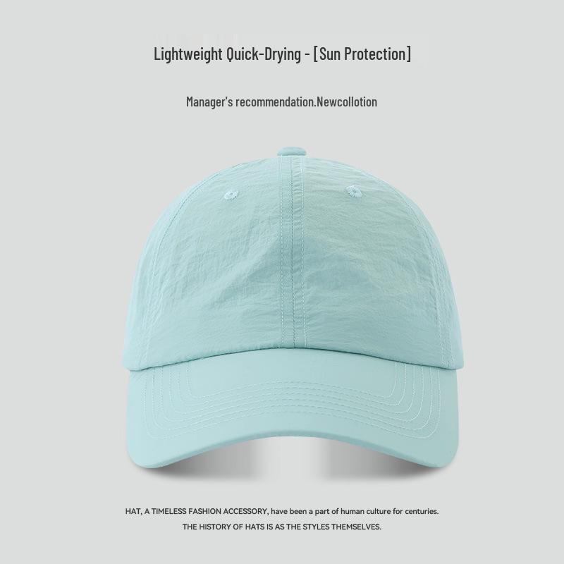 "65cm Unisex Solid Color Baseball Cap with Soft Top, Deepened and Widened Brim for a Slimmer Face Look."