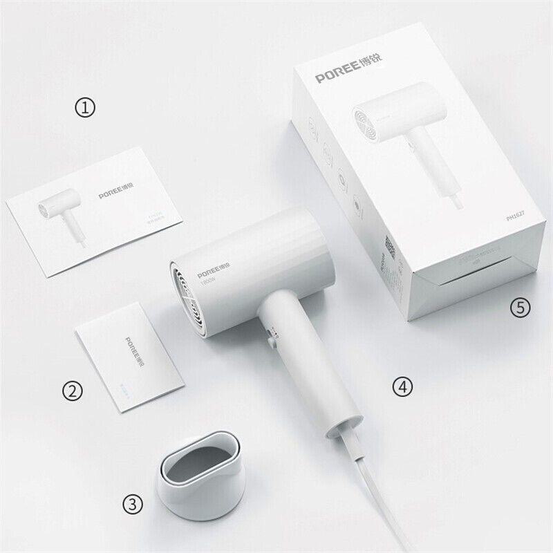 

Фен Borui 1800 Вт высокой мощности для студенческих общежитий белый