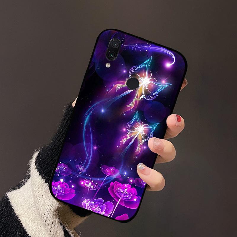 Beautiful Case For Xiaomi Redmi Note 7 Cases Cover Silicone Shockproof Protection Phone Case Shell For Redmi Note 7 7 Pro Fundas