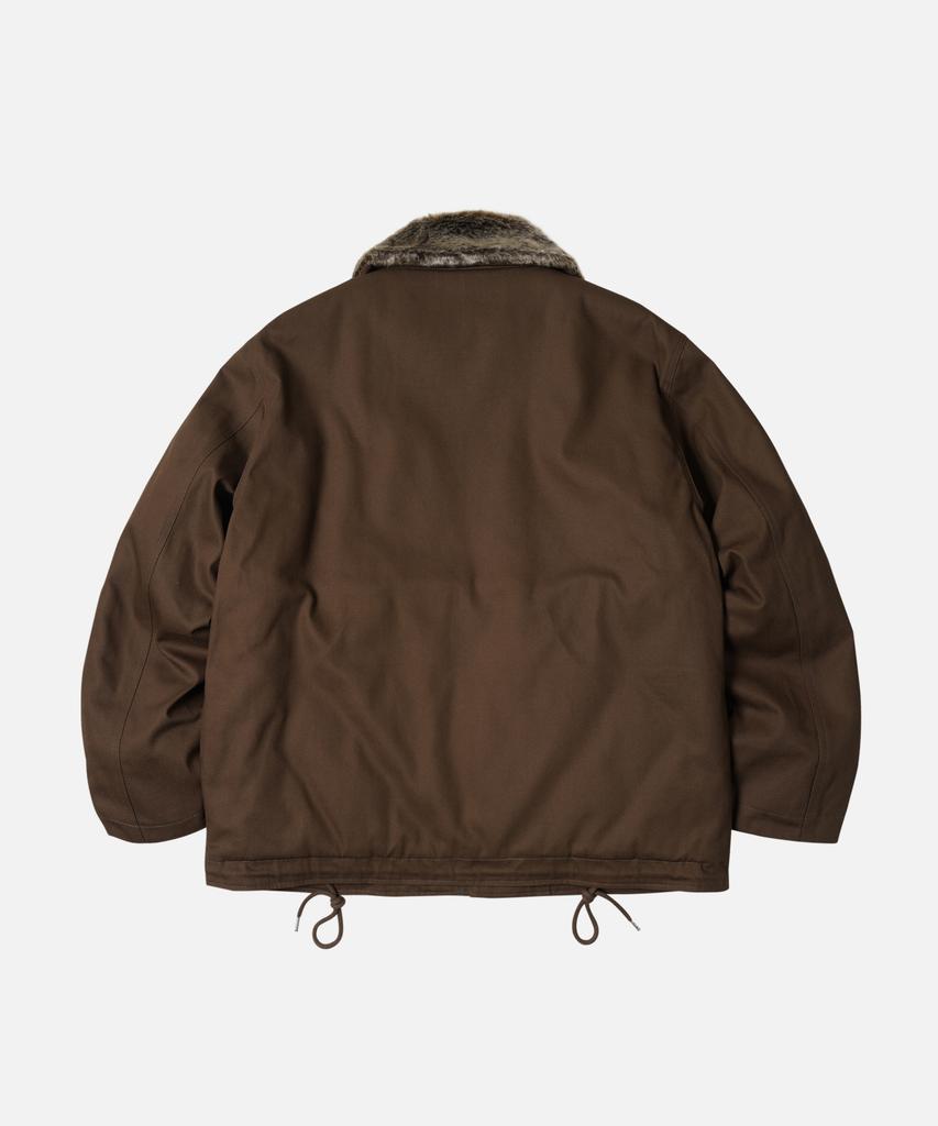 Frizmworks Edgar N-1 Deck Jacket _ Brown