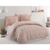 Bed Linen Set - 1 Duvet Cover 220 X 240 Cm + 2 Pillowcases 60 X 60 Cm - 65% Cotton, 35% Polyester - Powder