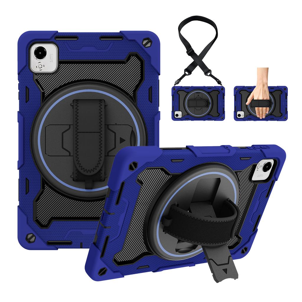 Rugged Case for Huawei Honor Pad 9 8 X9a X8a X8 Pro X9 V7 7 6 V6 MatePad 11.5 11 SE 10.4 10.1 C5e T 10 10S Rotating Stand Cover