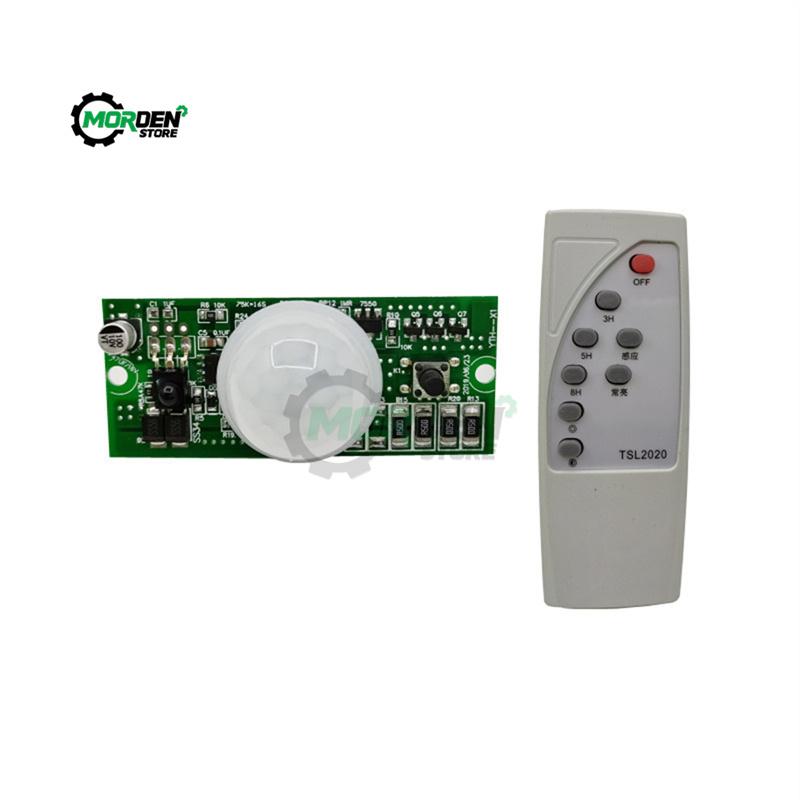 1.1V 1.7V Remote Control PIR Solar Integrated Street Lamp Sensor Circuit Board Induction Mode Controller Power Supply