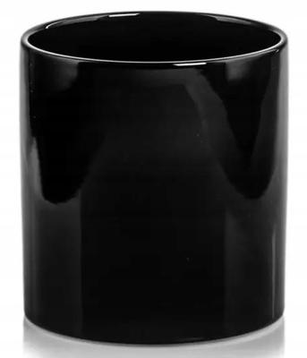 Black Ceramic Casing, Cylinder, 13 Cm