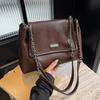 Women Bag Handbag Women's New Retro Chain Shoulder Messenger Bag Textured Commuter Tote Bag