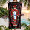 Portugal national football team Beach Towel Soft Microfiber Summer Towel Quick Dry Absorbent Towel for Beach Swimming Pool Travel