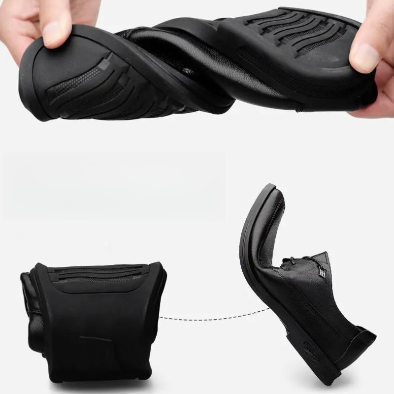 Men's Shoes Genuine Leather Banquet Shoes British Retro Men's Cowhide Leather Shoes Business Leather Shoes