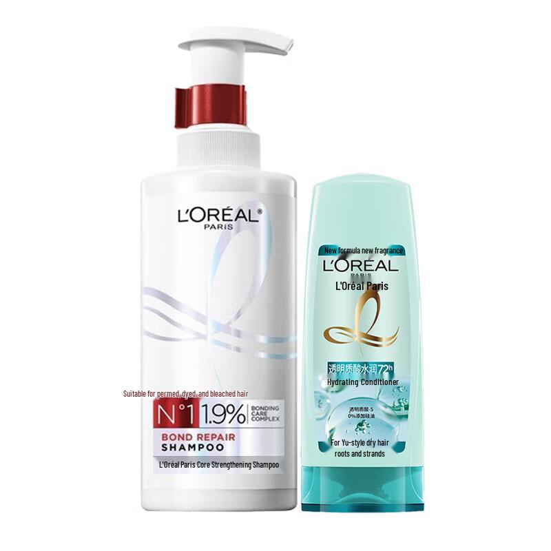 

L Oréal Paris Hair Strengthening Shampoo & Hydrating Conditioner Set