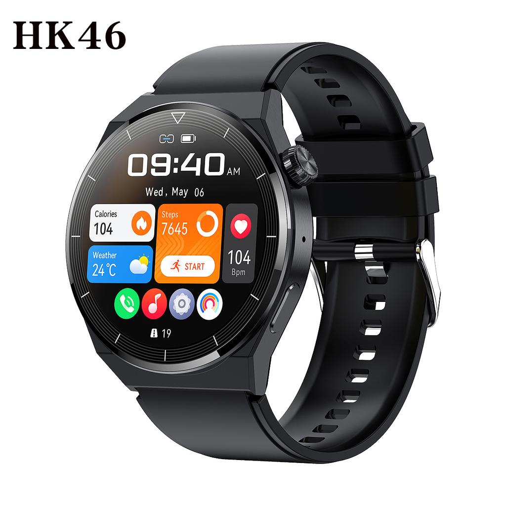 Men Blue Tooth Call Gt3 Smart Watch Ai Voice Assistant Heartrate Wireless Charging Nfc Women Smartwatch For Xiaomi Huawei