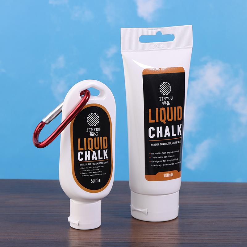 50/100 ml Pro Grade Flüssigkreide Schmutzfrei Professioneller Handgriff für Fitnessstudio Gewichtheben Klettern Gymnastik Klettern