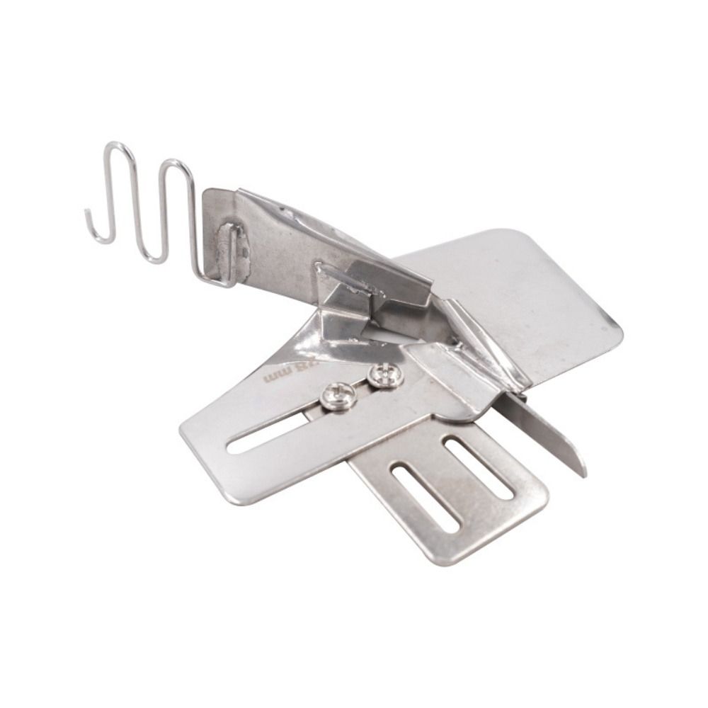 Machine à coudre à double pliage en biais pour machine à coudre domestique à quatre plis avec tube en acier