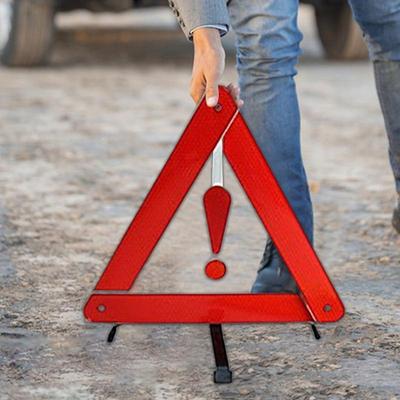 Τρίγωνα Ασφαλείας Προειδοποιητικά Σήματα Ανακλαστικά Αυτοκινήτου Ανακλαστικό Τρίγωνο Οδικής Ασφάλειας Τρίγωνα Προειδοποίησης Οδικής Κυκλοφορίας Με Σχεδιασμό Κουμπώματος Για